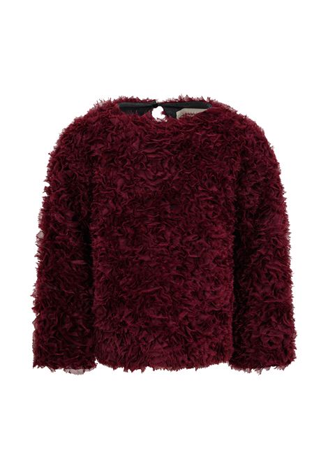 Pull con dettagli in tulle